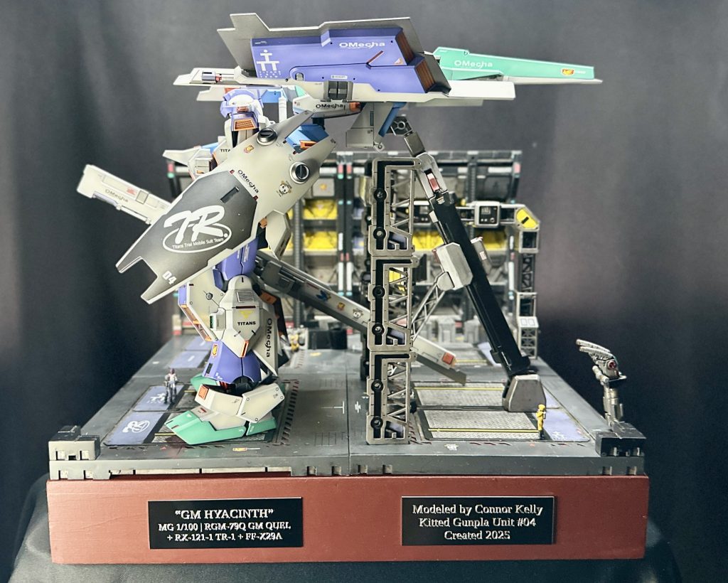 After. I decided i did not like the look of the walls being build up another level. I also changed the orientation of the MS to better highlight its strong points.