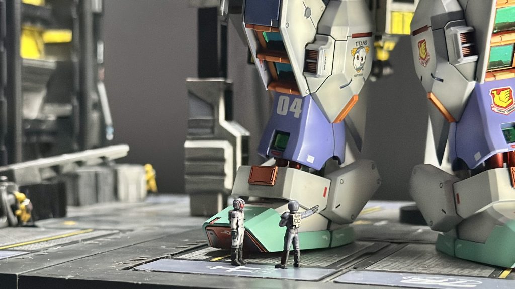 Unit #04: MG 1/100 “GM HYACINTH” RGM-79Q + RX-121-1 + FF-X39A–9枚目/制作者:Kitted.gunpla