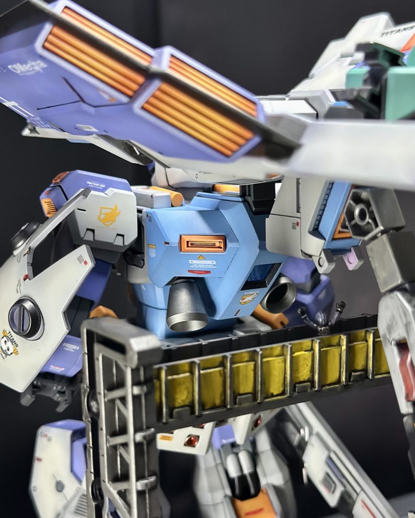 Unit #04: MG 1/100 “GM HYACINTH” RGM-79Q + RX-121-1 + FF-X39A–6枚目/制作者:Kitted.gunpla