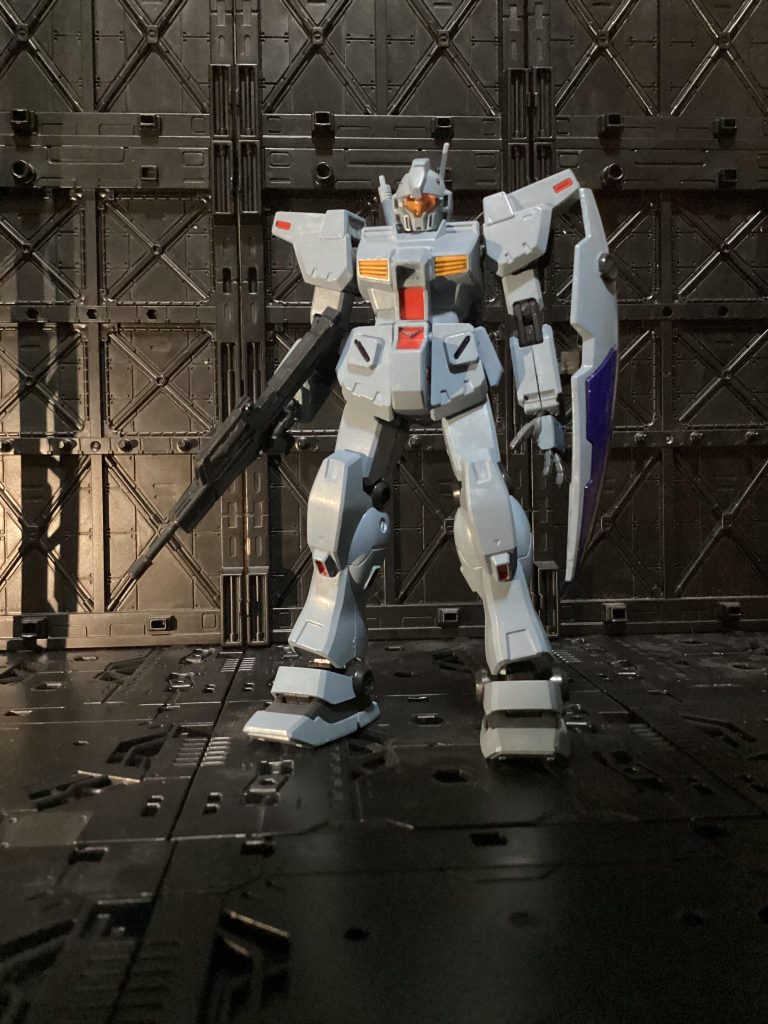 貧乏性なのでノーマルのジムカスタムにも出来る様にしてあります。昔は普通に買えましたが今では0083シリーズの機体はどれも定価以上でしか見かけないので。