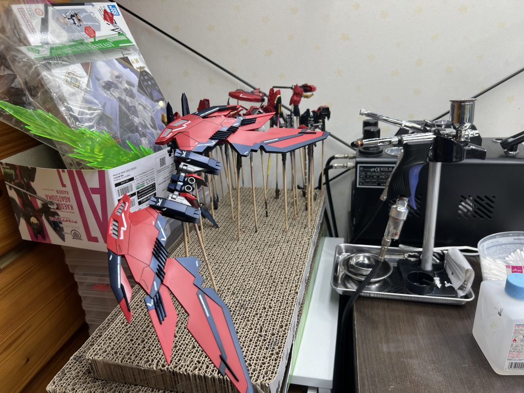 湿気が多い中やっちゃって白化…orz