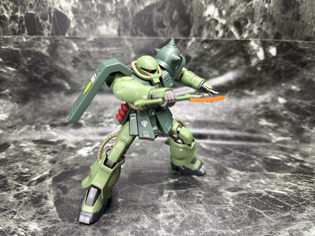 ヒートホークは赤熱状態と通常の物を2振り用意しています。