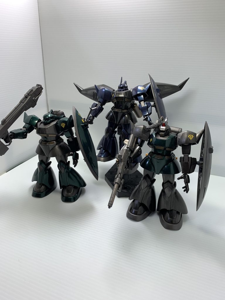 ゲルググ小隊–2枚目/制作者：ゆたおいちゃん