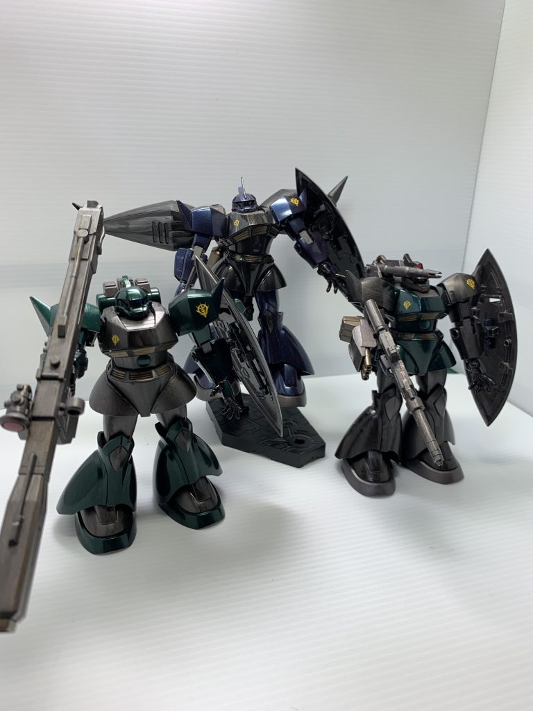 ゲルググ小隊–3枚目/制作者：ゆたおいちゃん