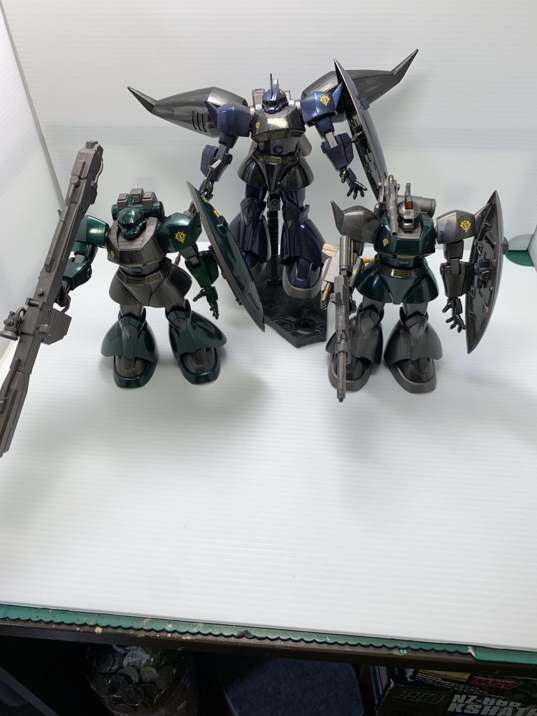 ゲルググ小隊–4枚目/制作者：ゆたおいちゃん