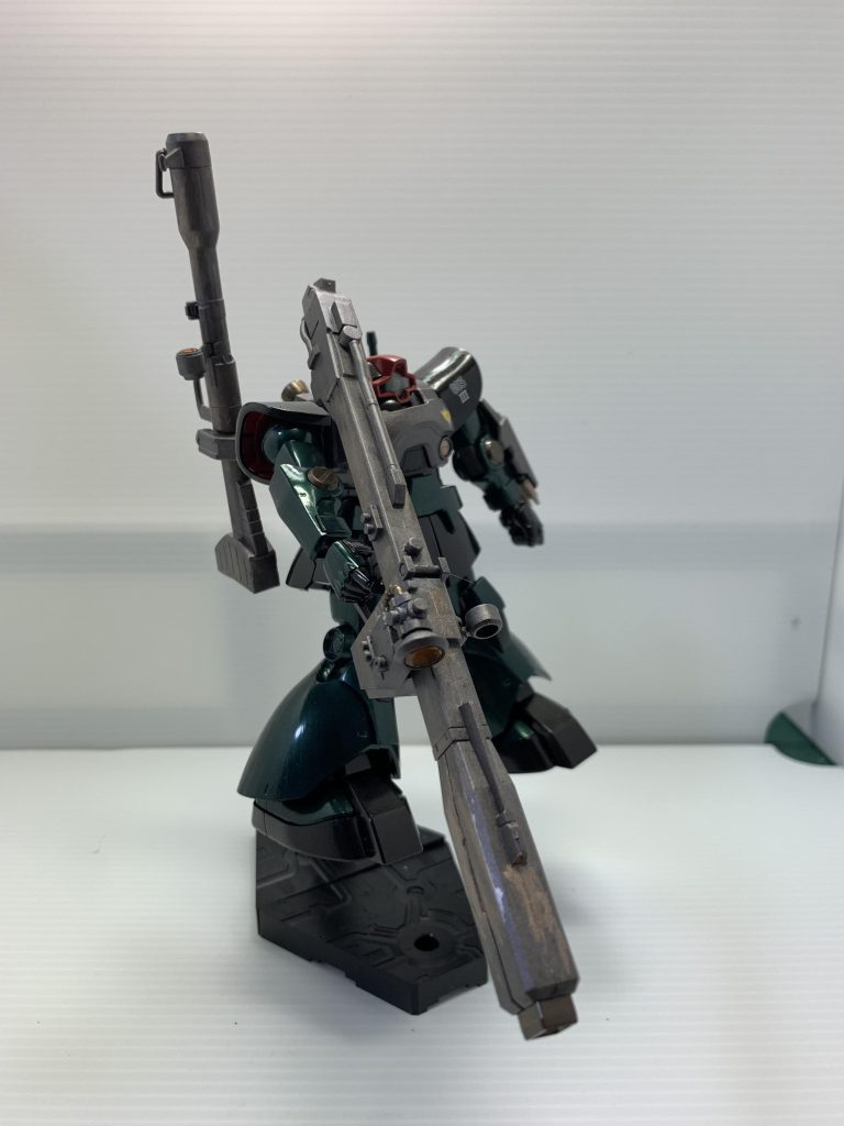 ランドセルにジャイアントバズカーを装着。