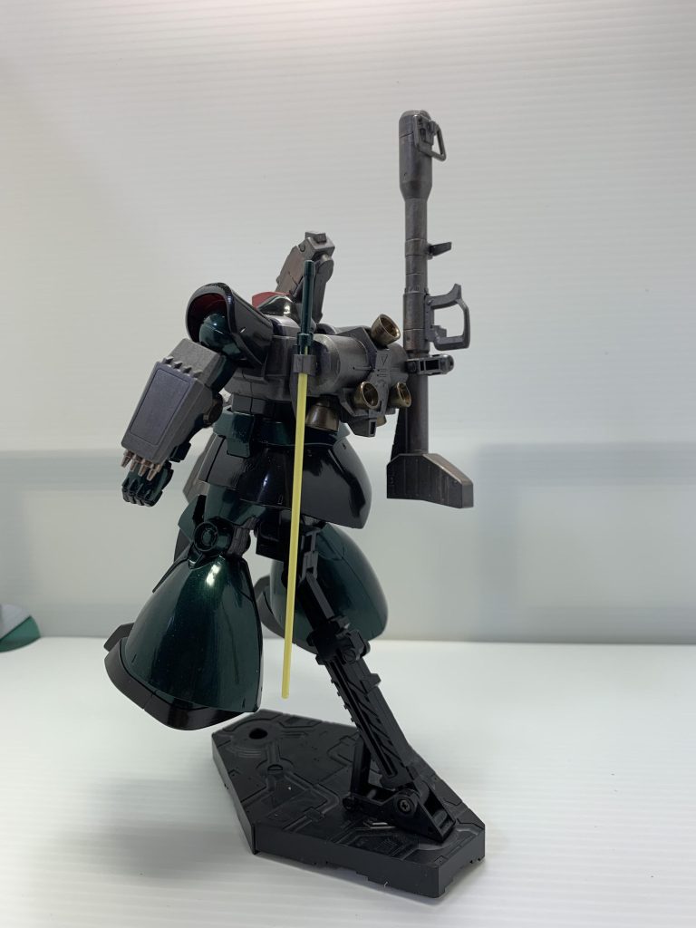 ヒートサーベルもランドセルに装着。