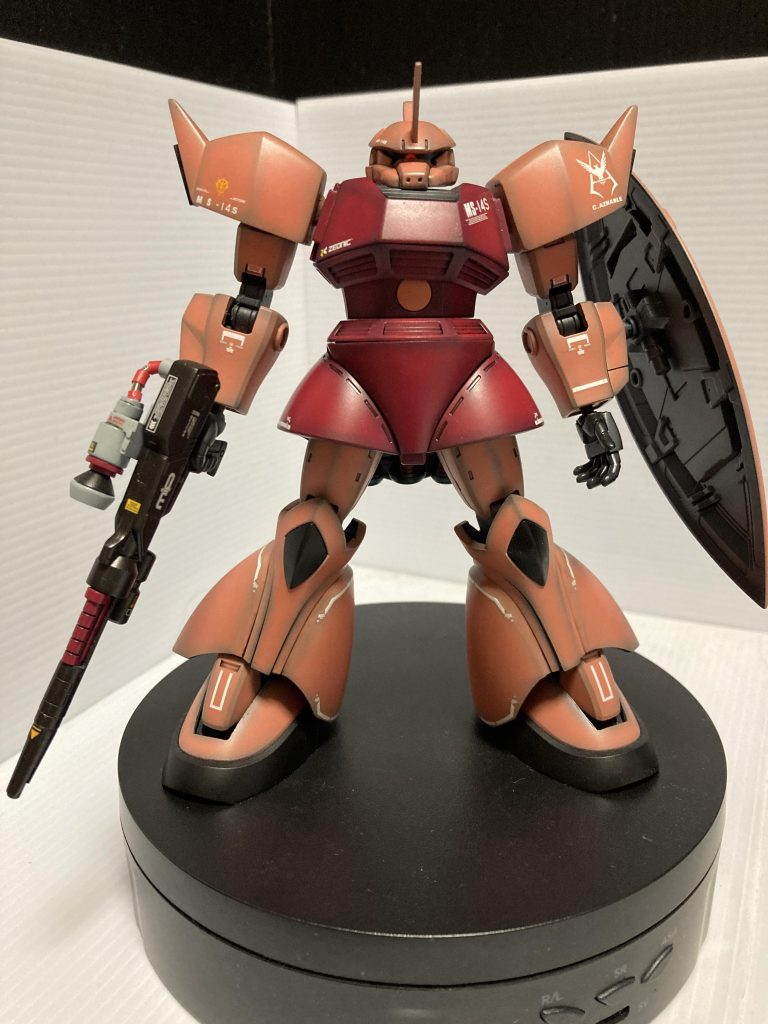 右腕ヤられる前のゲルググw腕差し替えで・・・