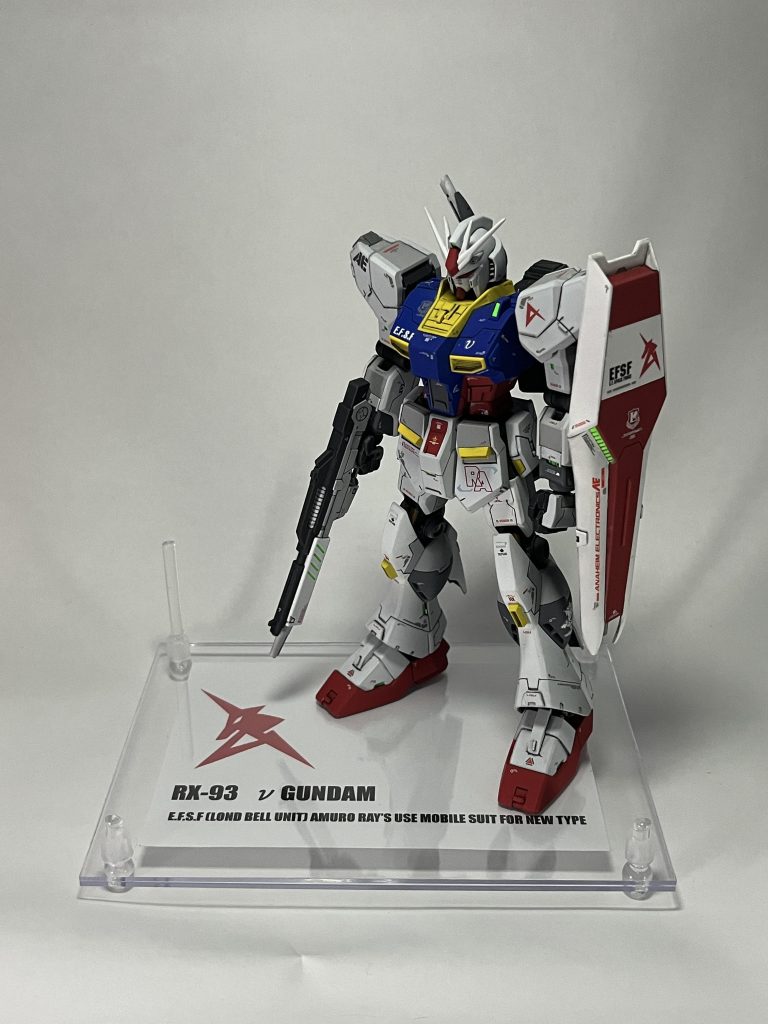 専用のディスプレイベースを100均のフォトフレームで作成。最後までご覧いただきありがとうございました！