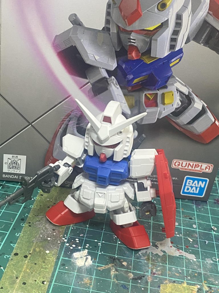 パチ組みです。原点であり、頂点!!シンプルなのに、めちゃくちゃカッコいい!!