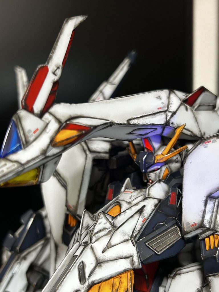 簡単な汚しの方法でやりましたが、キットのボリュームもあり、なかなか時間かかりました。ペーネロペーに合体させた時の達成感がヤバかった。