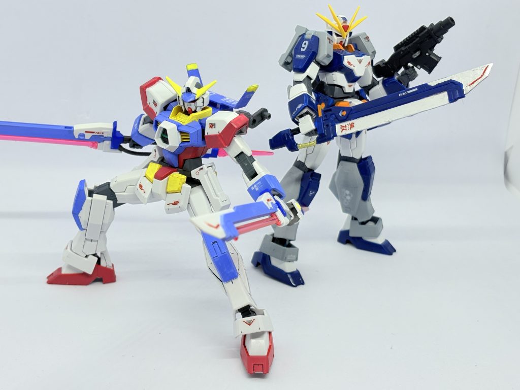 というわけで双子の弟クオンのガンダムAGE-N9バトラーでした。この作品達のお陰でデュエル含めアデルみたいな箱型タイプの肩でシンプルな機体が好きなんだと自覚できた。