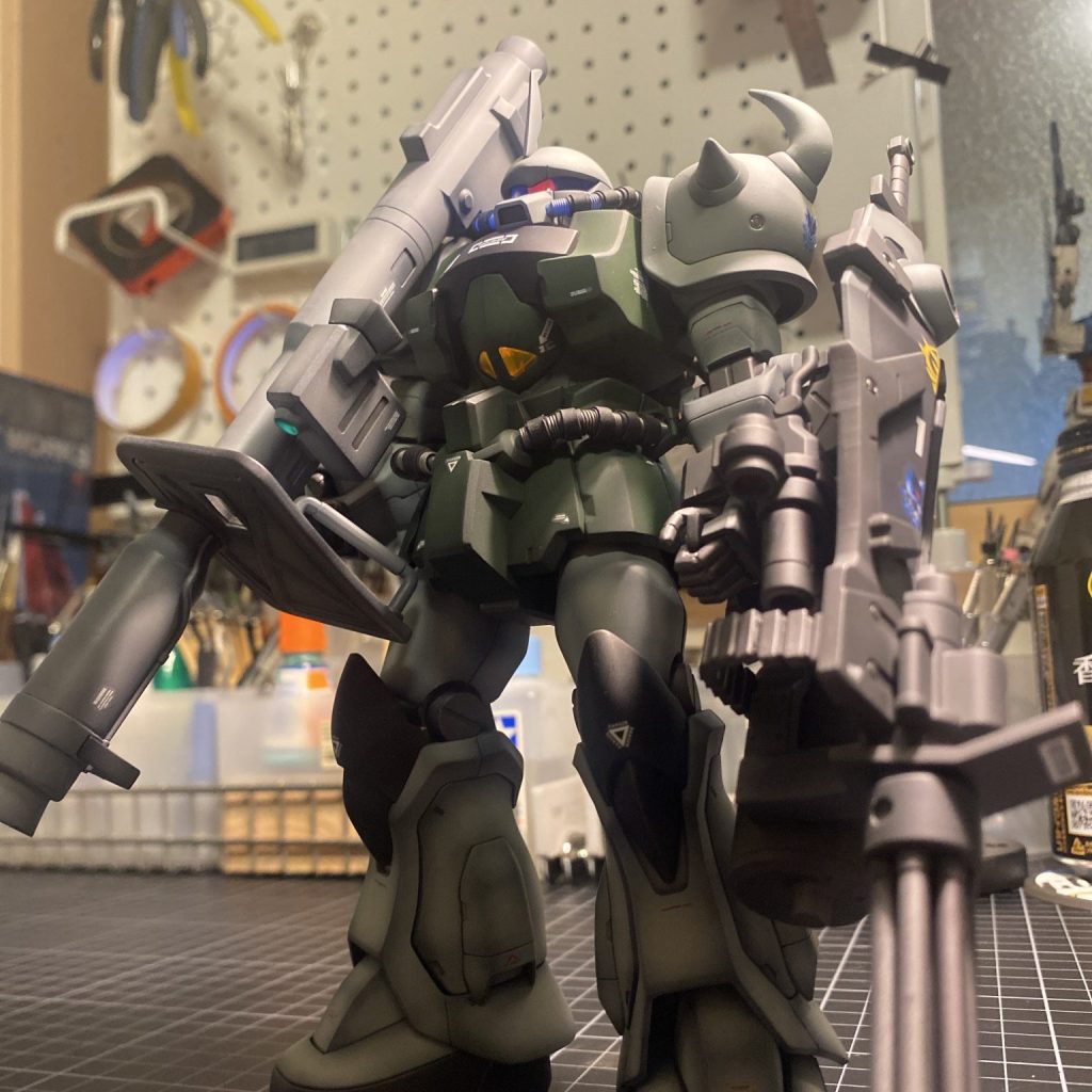 MG グフカスタム｜Wezerさんのガンプラ作品｜GUNSTA（ガンスタ）