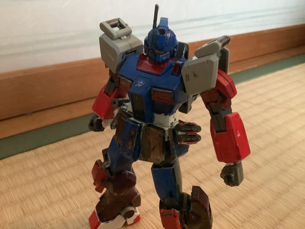 手のパーツはEGガンダムの物。EGの中で評価できるのがこのパーツ。保持力が高いのでおすすめ(gandam-hand2)