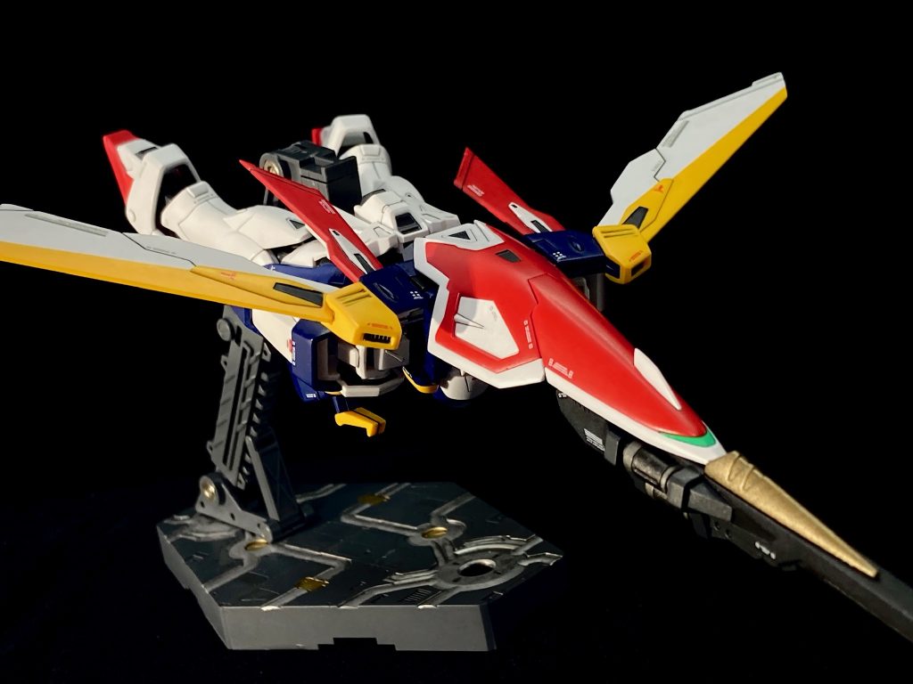 バードモードをアップで。想定の4倍くらいカッコ良く思えてきました!