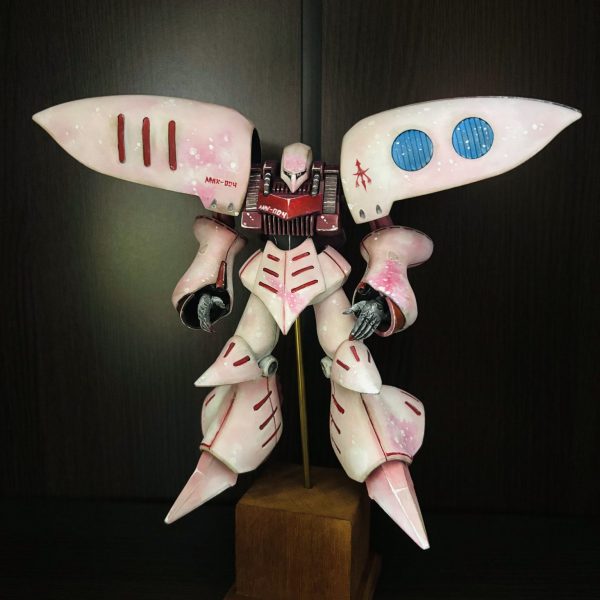 アクリルガッシュ筆塗り　HGUC Revive キュベレイ　