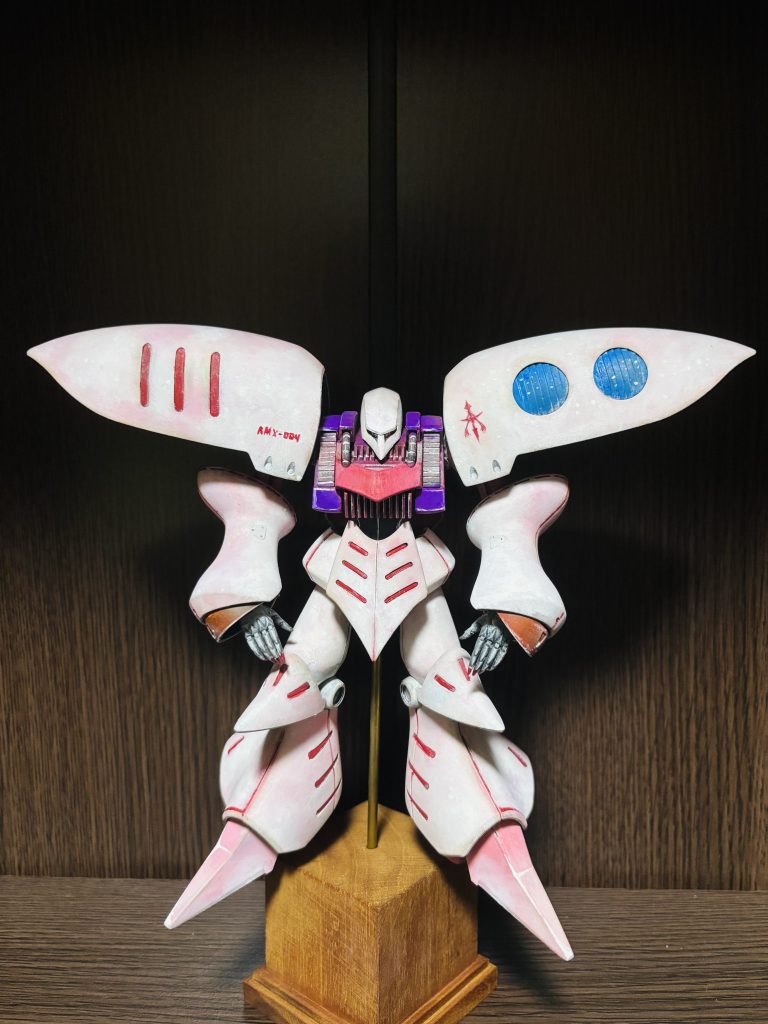 アクリルガッシュ筆塗り　HGUC Revive キュベレイ　