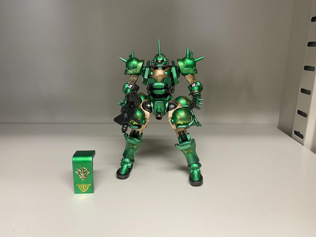 妖怪パーツ隠しのせいでもう一体購入せっかくなので両肩スパイクも作製 