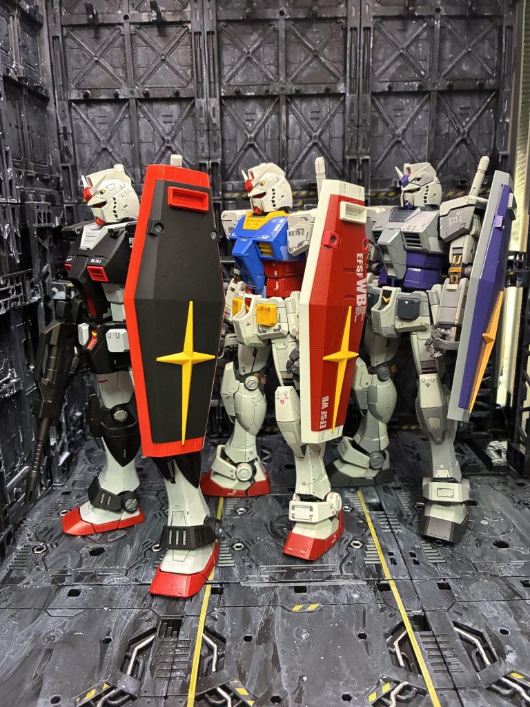 MGガンダム1〜７号機–9枚目/制作者：@RA76