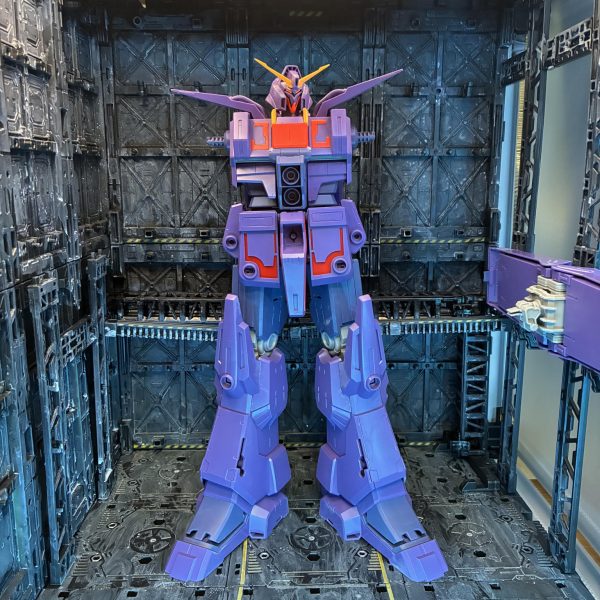 キャンディ塗装しようと、クリアパープル買ったつもりが、クリアヴァイオレットとは・・お小遣い暮らしには、買い替えがもったいなくて、ボディカラーが2色になってしまった_(┐「ε:)_（3枚目）