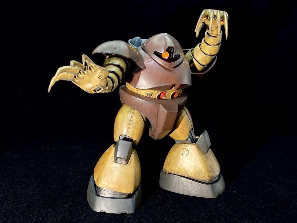 最後は達人の構えで（癒し）全体的にみて失敗もありましたが、総じて楽しい製作時間でした。６月は何やら忙しいので下旬まで模型活動はお休みします（多分）最後まで見てくださった皆様、ありがとうございました。