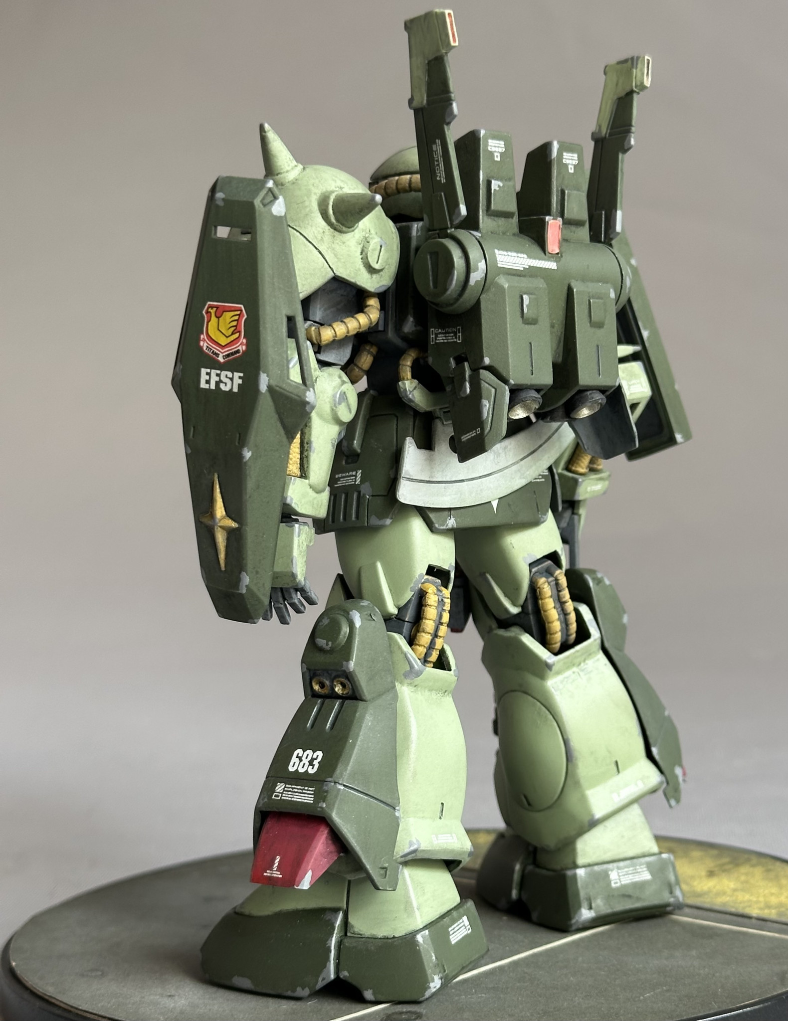 HGUC】ハイザック＋旧キットZ武器セット｜ぱんきちさんの
