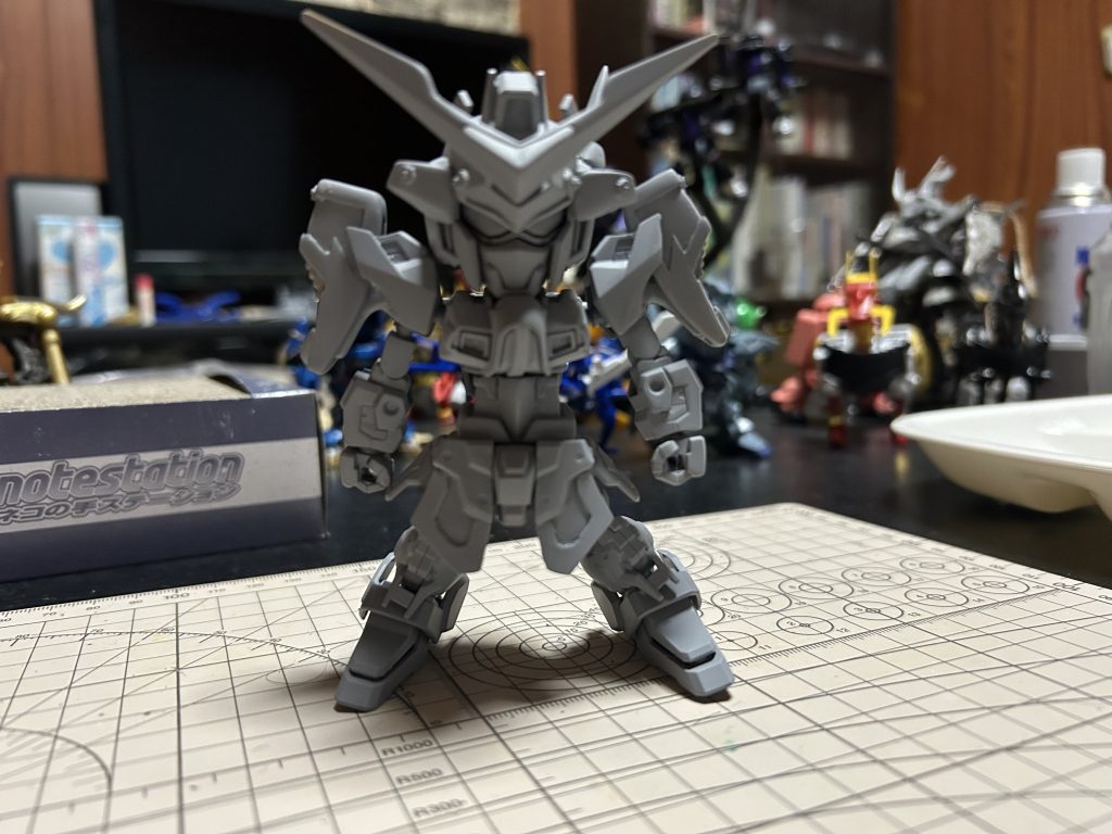 サフ後いつもながらサフ状態が1番まとまりがあってカッコいい😅