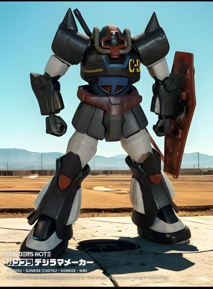 グフ試作実験機　MS-07-C-5