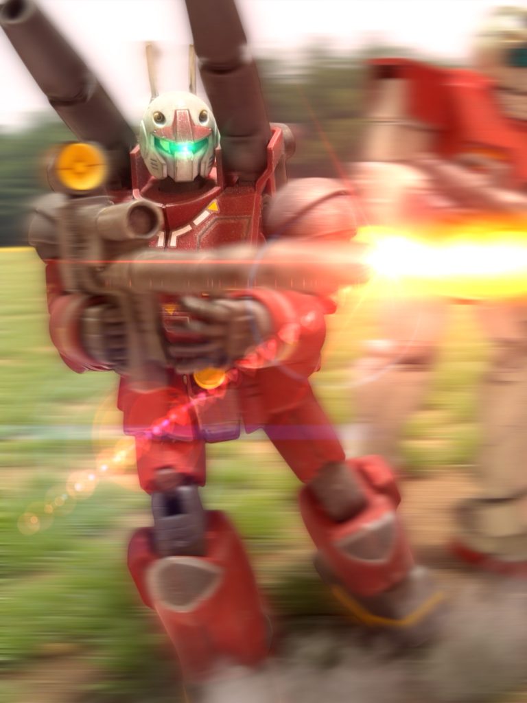 ミヤギが率いていたジムが2機、