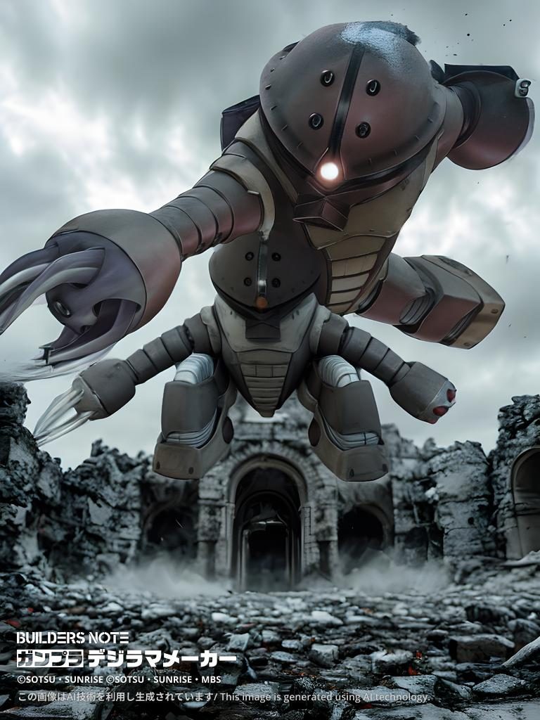 ヤンキー座りアッガイ👍