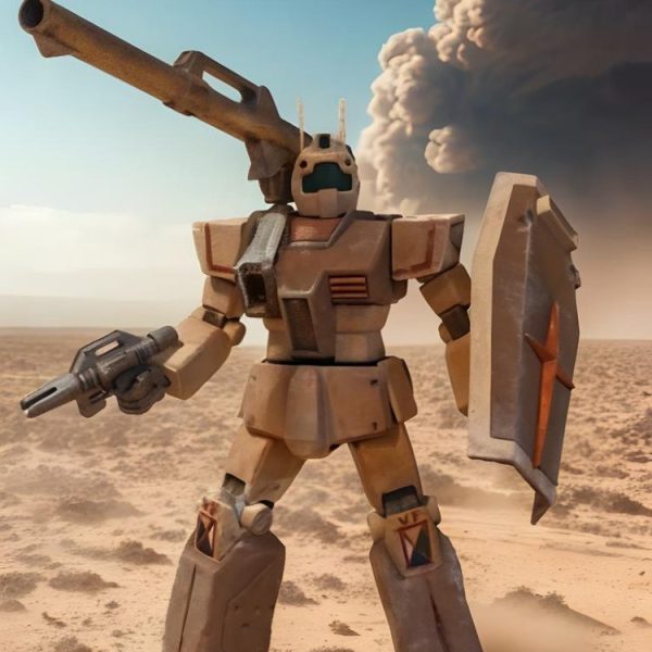 HG ジムキャノン　アフリカ戦線仕様