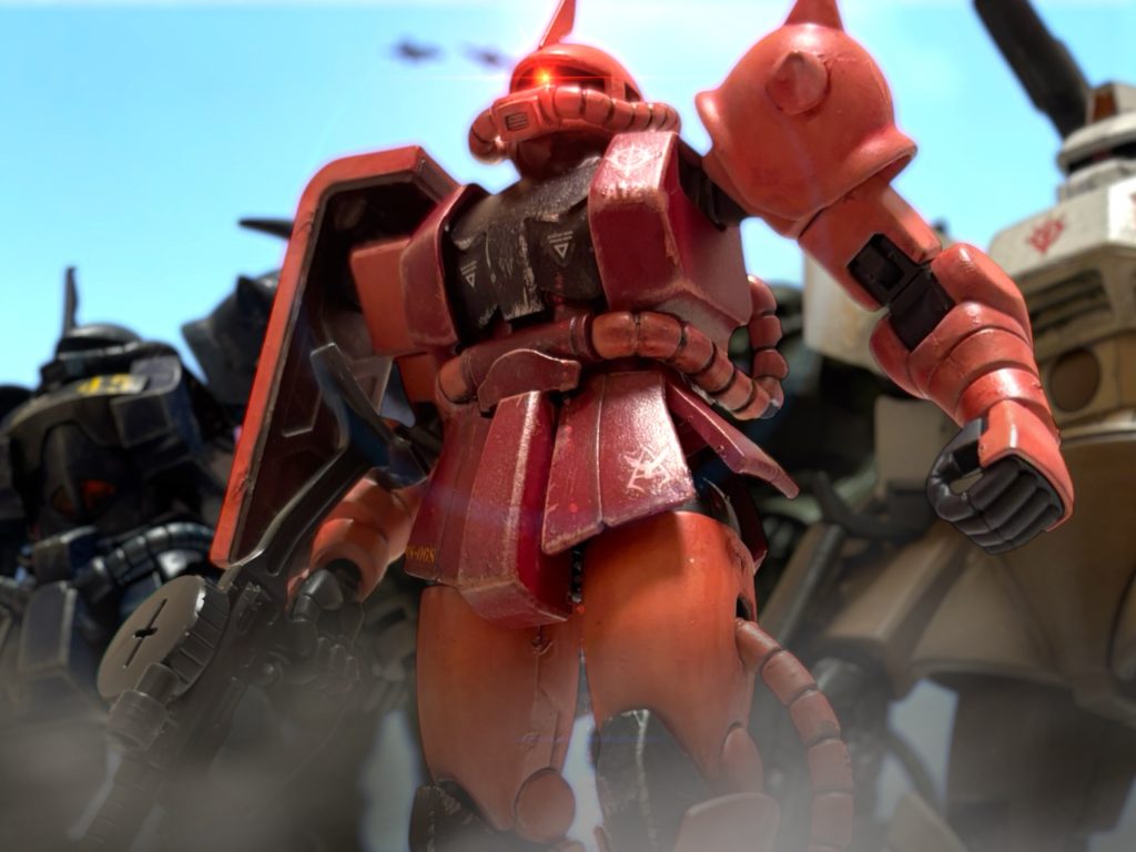 全軍に、出動の号令がかかる。赤いザクを先頭に、巨人たちが列をなして荒野を進む。こいつらは、一体何を思って死地へ向かうというのか。いや、それは、俺も同じだ。アイザックは、自分ももうとっくに壊れているということを自覚してしまった。◼️◼️◼️◼️◼️◼️◼️◼️◼️◼️◼️◼️◼️◼️◼️