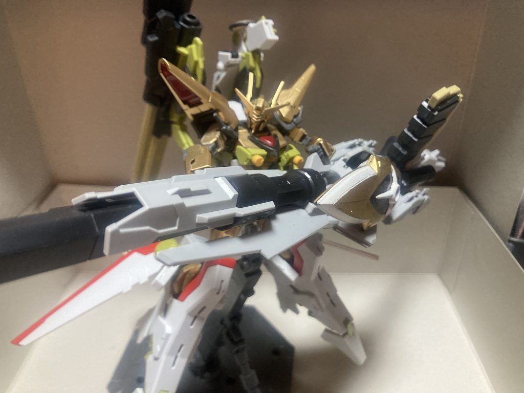ゼウスシルエット➕HGアカツキ（製作）