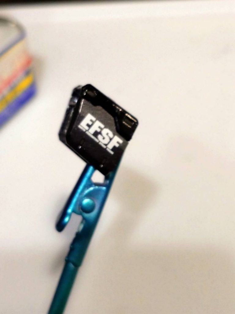 黒いパーツはキャンディとメタリックで塗り分けてみたけどパッと見はわからんね・・・