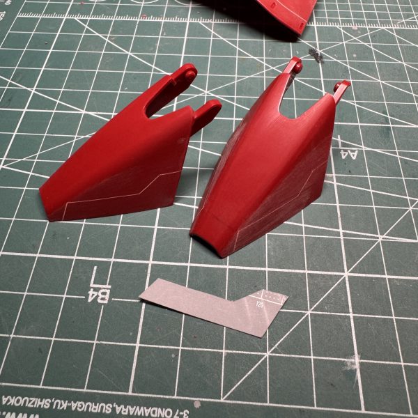 自作プラ板テンプレート慣れてきた。スピード上がってよい。