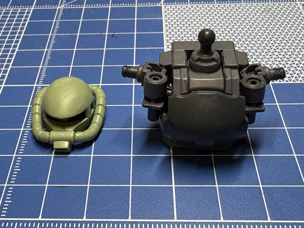 HG241 量産型ザク 筆塗り全塗装–3枚目/制作者：真夜中模型堂