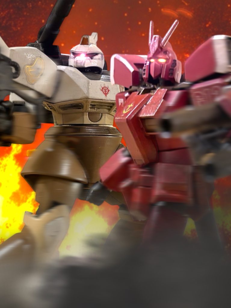 MS戦記異聞シャドウファントム#37 The mad beauty and the crimson beast of the madness / Dec.10.U.C.0079