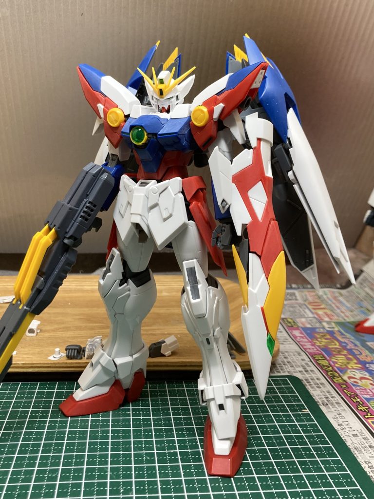 素組です。ここからプロポーションは首を数ミリ延長したくらいで大きく変更していません。