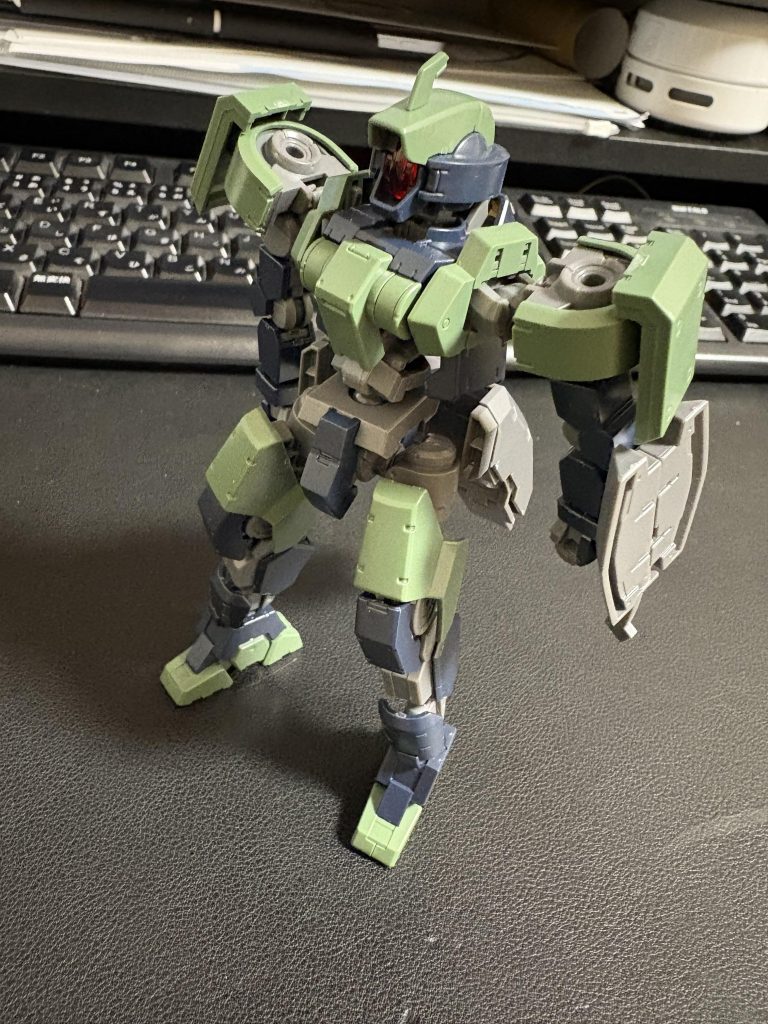 塗装前。無骨な感じがなかったので変えたかった。