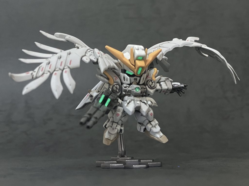 スペリオルディファイン改造　ウイングガンダムゼロ　スノーホワイト–9枚目/制作者：いしゅと【I.S.T.works】