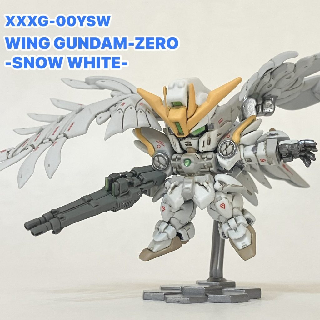 ガンダム　スペリオルディファイン『ウィングガンダムEW』スノーホワイト　完成品 ガンダム スペリオルディファイン『ウィングガンダムEW』スノー