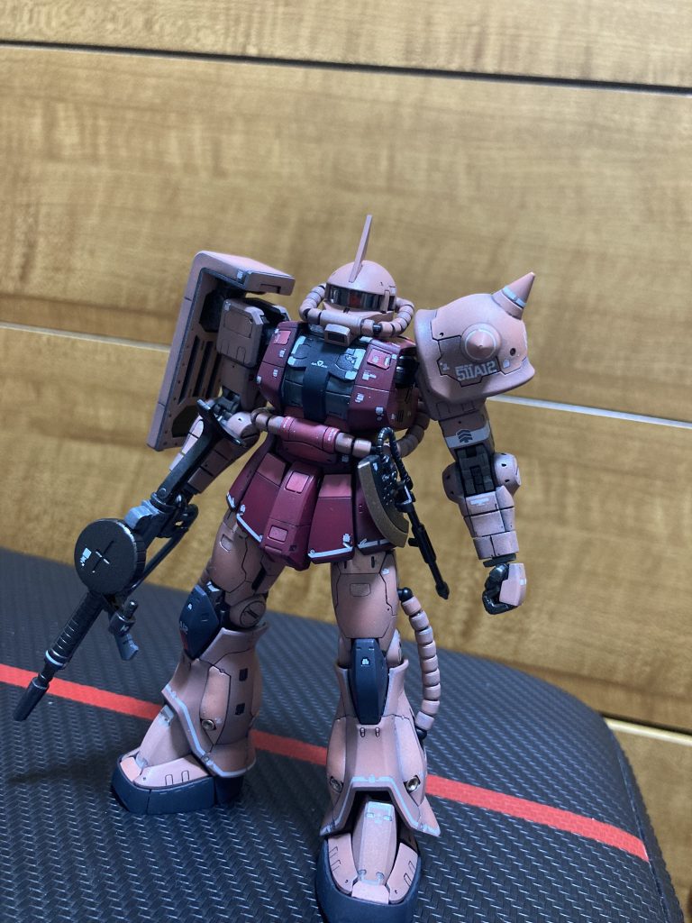 RG シャアザク 完成です