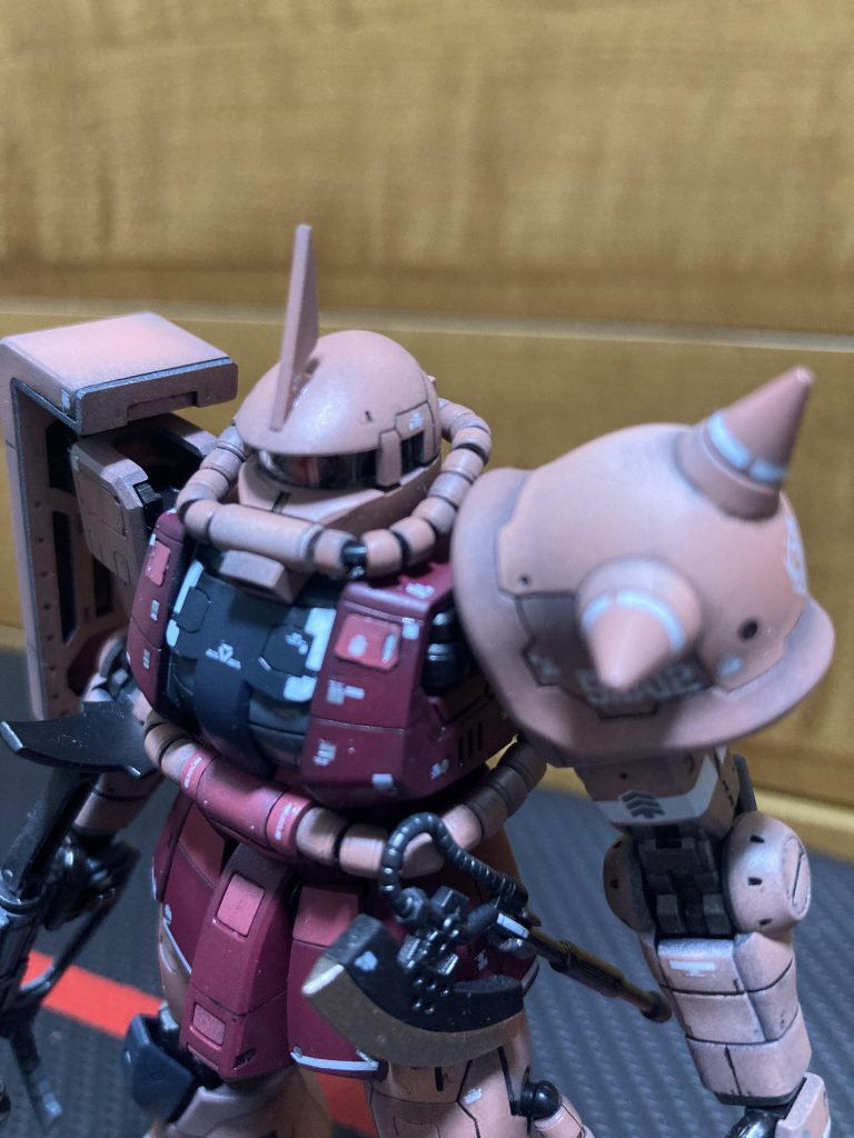 RG シャアザク 完成です–2枚目/制作者：joyboo3