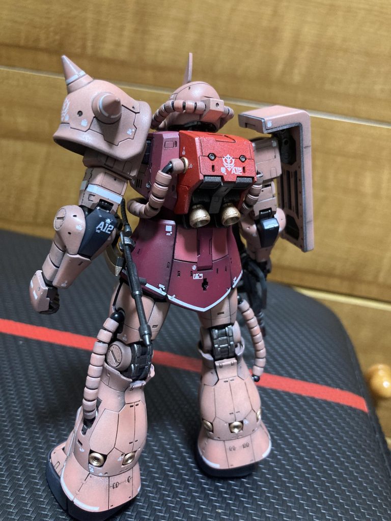 RG シャアザク 完成です–4枚目/制作者：joyboo3