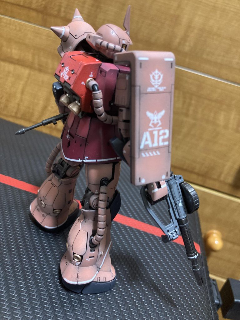 RG シャアザク 完成です–5枚目/制作者：joyboo3