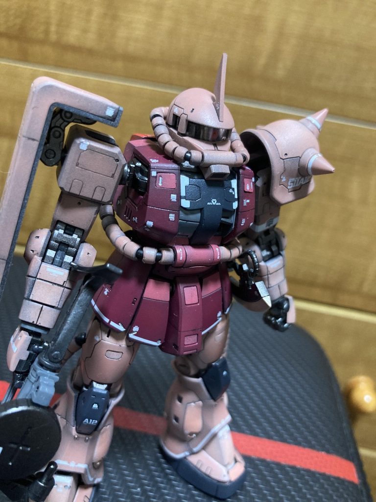 RG シャアザク 完成です–3枚目/制作者：joyboo3