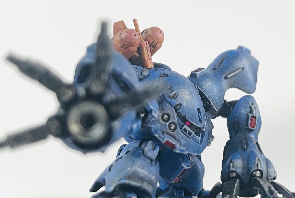 ハイライトを少し入れて、ウェザリングも軽く