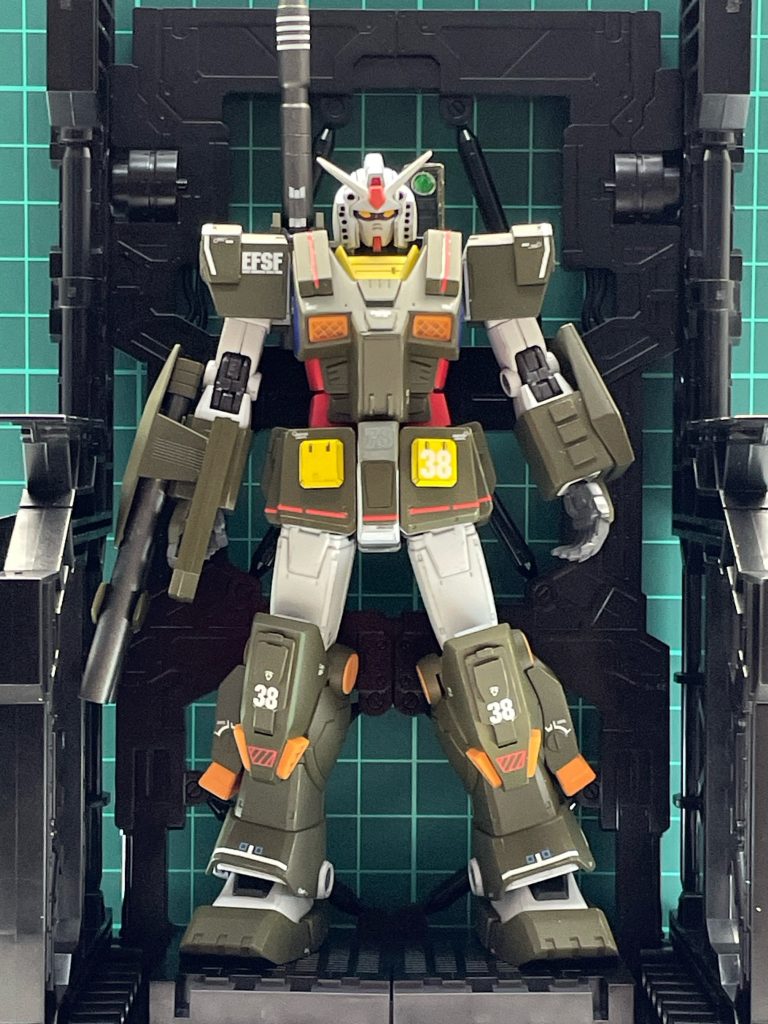 アクションベースと同時に発掘したシステムベースも使用してみました。拙い作品ですが、ご覧いただきありがとうございます😊最後に、この作品を制作するにあたって、フォローさせて頂いている方々の作品や、ガンスタさんに投稿されている作品に、かなり影響を受けました。 所々、マネさせて頂いた部分もあります。 この場をお借りして、お礼をと感謝の気持ちを伝えておきたいと思います。ありがとうございます😊その1(中の人)はこちらからも見られます。↓https://gumpla.jp/hg/1454745