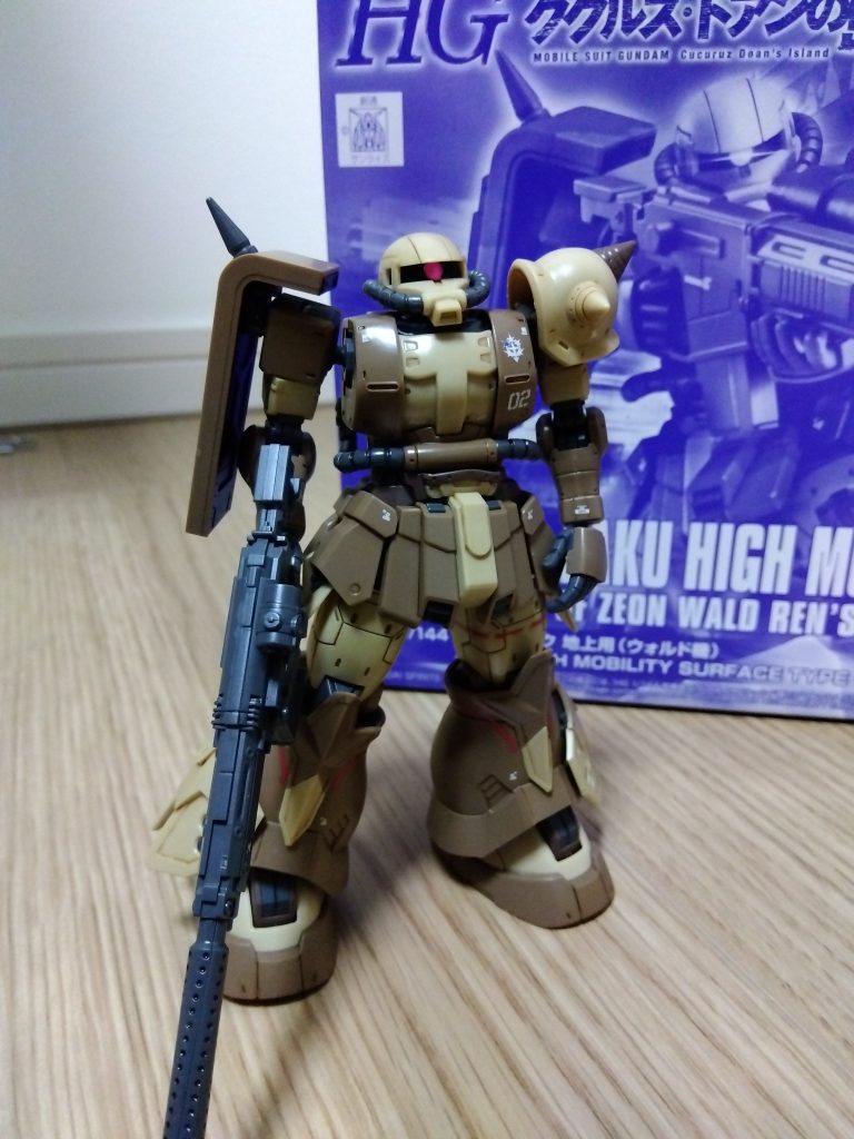 高機動型ザク 地上用 (ウォルド機)