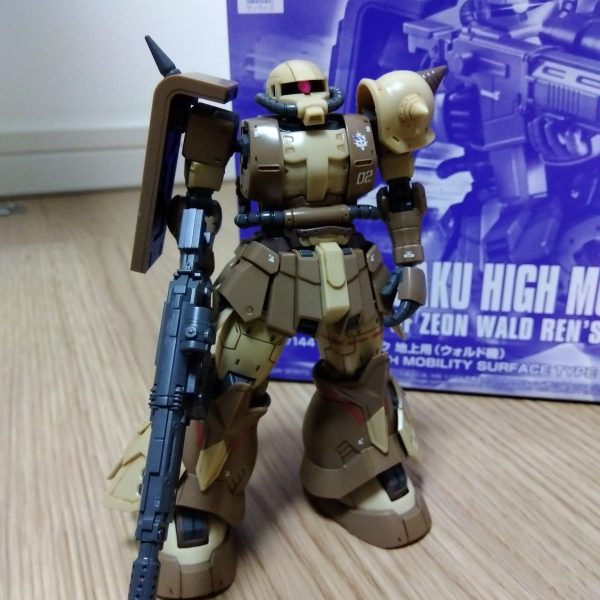 高機動型ザク 地上用 (ウォルド機)